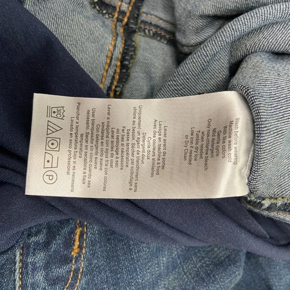Motherhood Maternity Indigo Blue Boot Cut Petite Extra Small